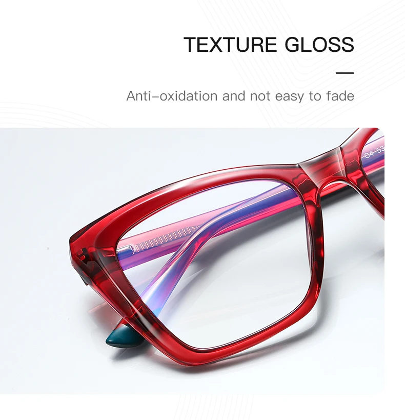 Vicky Square Simple Fashion Lady Anti-blue Light Reading Glasses women Myopia Hyperopia Can Be Customized Prescription PFD2150