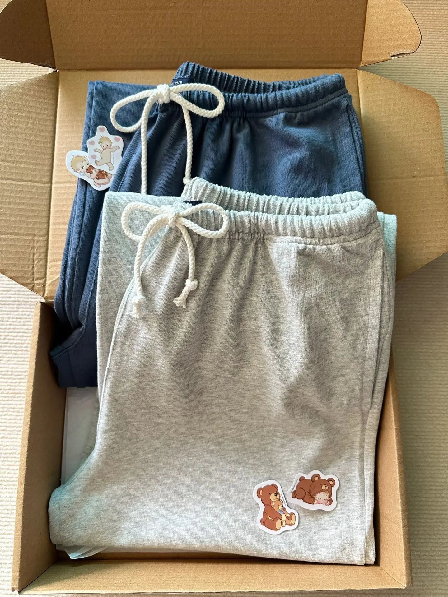Solid Drawstring Straight Sweatpants Women Autumn High Waist Soft Cotton Trousers Casual Vintage Streetwear Sport Long Pant Y2k