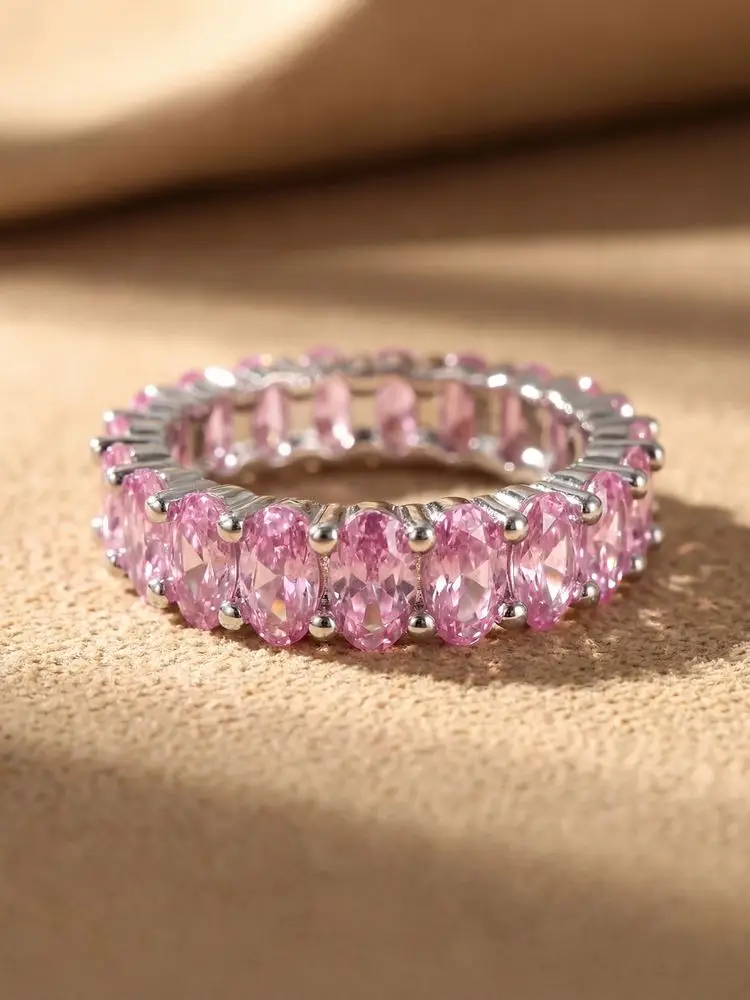 925 Sterling Silver Fashion Original Oval Zircon Ring for Women Gift Engagement Wedding Party Luxury High Quality Fine Jewelry