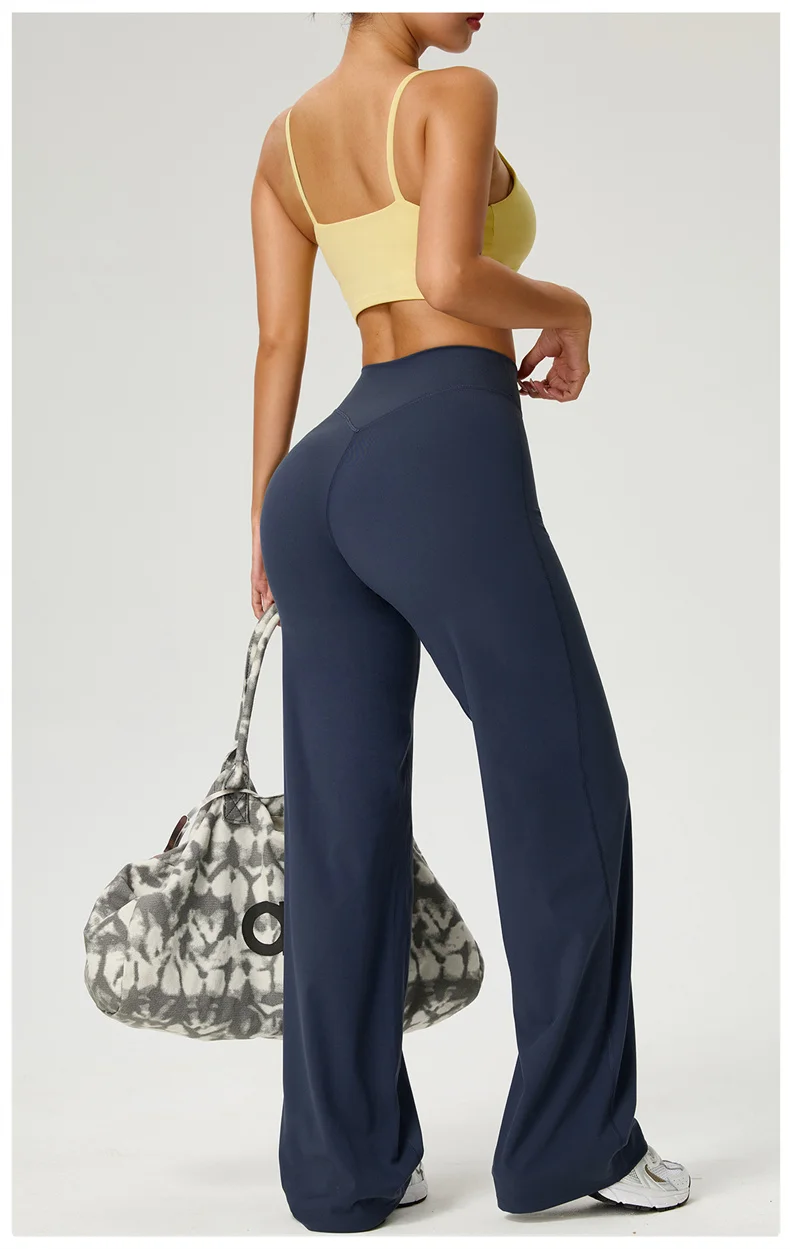 TRY TO BN Straight Leg Leggings Yoga Pants Women Buttery High Waisted Tummy Control Fitness Pilates Workout Bottoms Gym Clothes