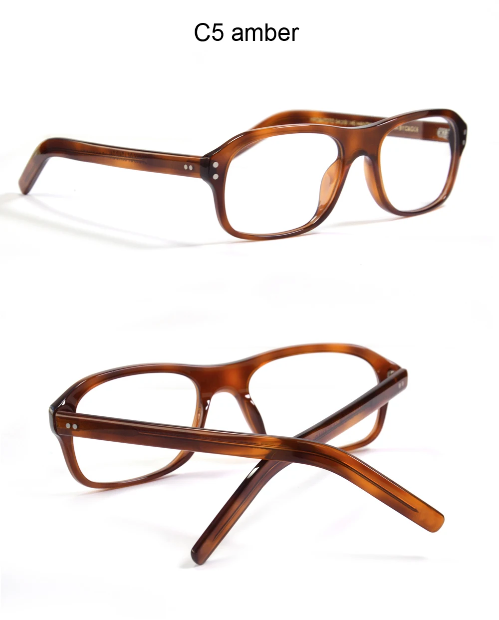 The Kings Man Eyeglasses Frame Kingsmen Movie Cosplay Glasses Harry Hart Gary Eggsy Eyewear Retro Rectangle Acetate Spectacles