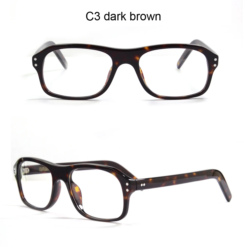 The Kings Man Eyeglasses Frame Kingsmen Movie Cosplay Glasses Harry Hart Gary Eggsy Eyewear Retro Rectangle Acetate Spectacles