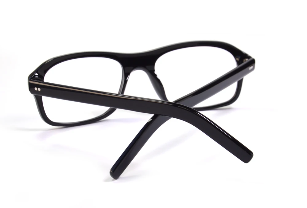The Kings Man Eyeglasses Frame Kingsmen Movie Cosplay Glasses Harry Hart Gary Eggsy Eyewear Retro Rectangle Acetate Spectacles