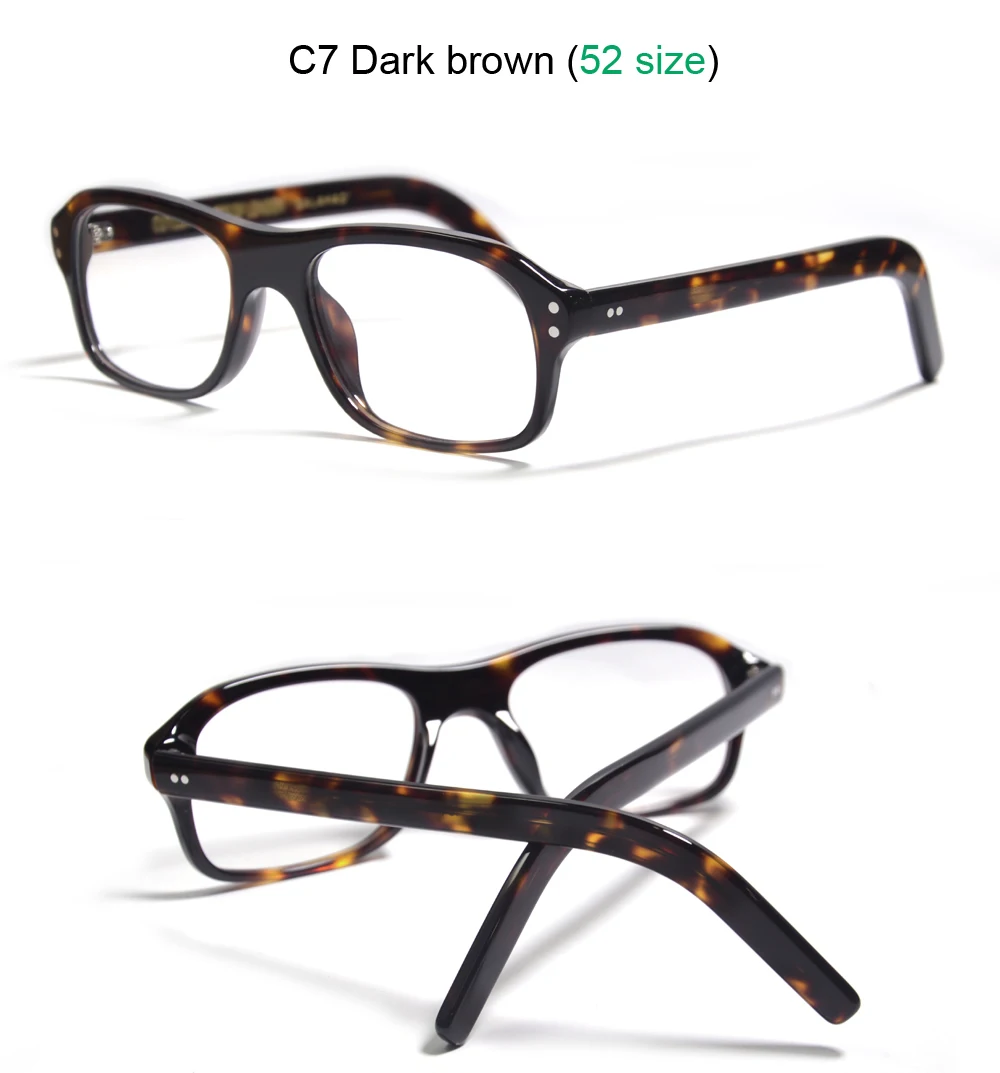 The Kings Man Eyeglasses Frame Kingsmen Movie Cosplay Glasses Harry Hart Gary Eggsy Eyewear Retro Rectangle Acetate Spectacles