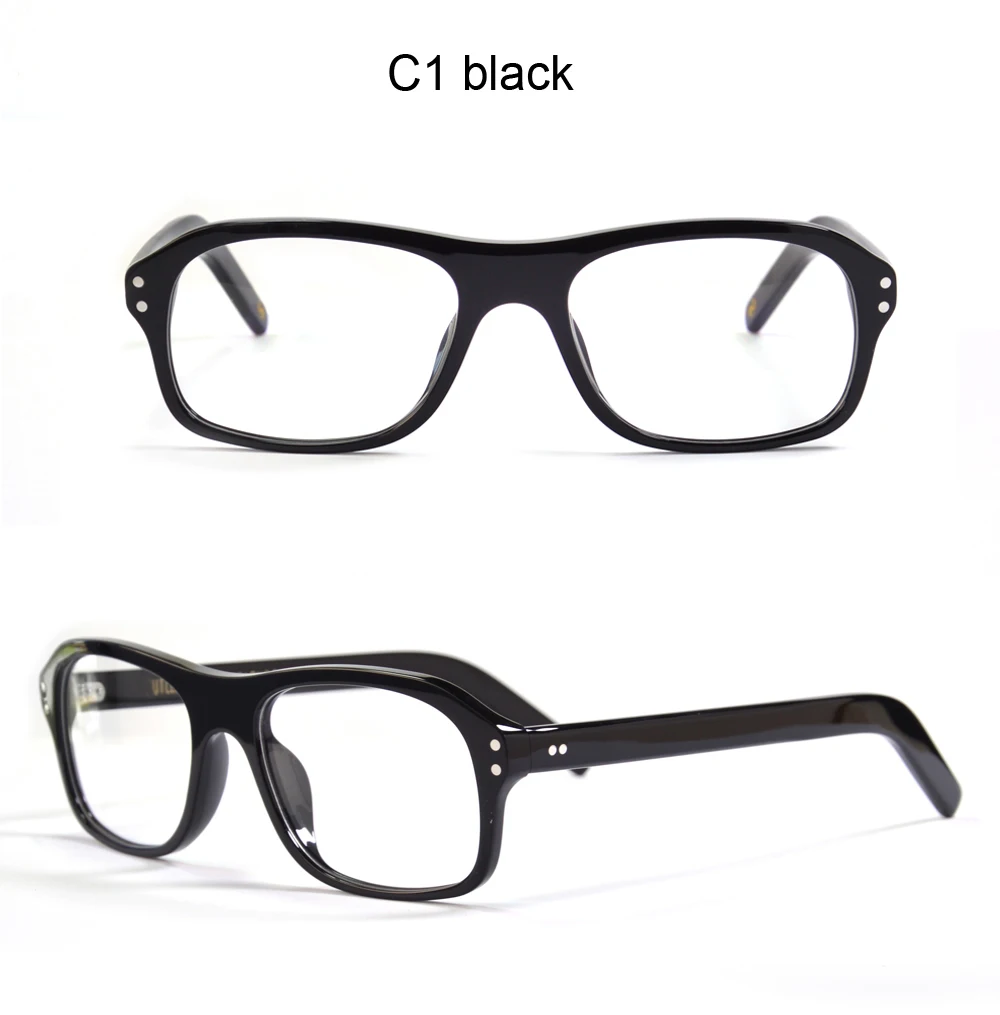 The Kings Man Eyeglasses Frame Kingsmen Movie Cosplay Glasses Harry Hart Gary Eggsy Eyewear Retro Rectangle Acetate Spectacles
