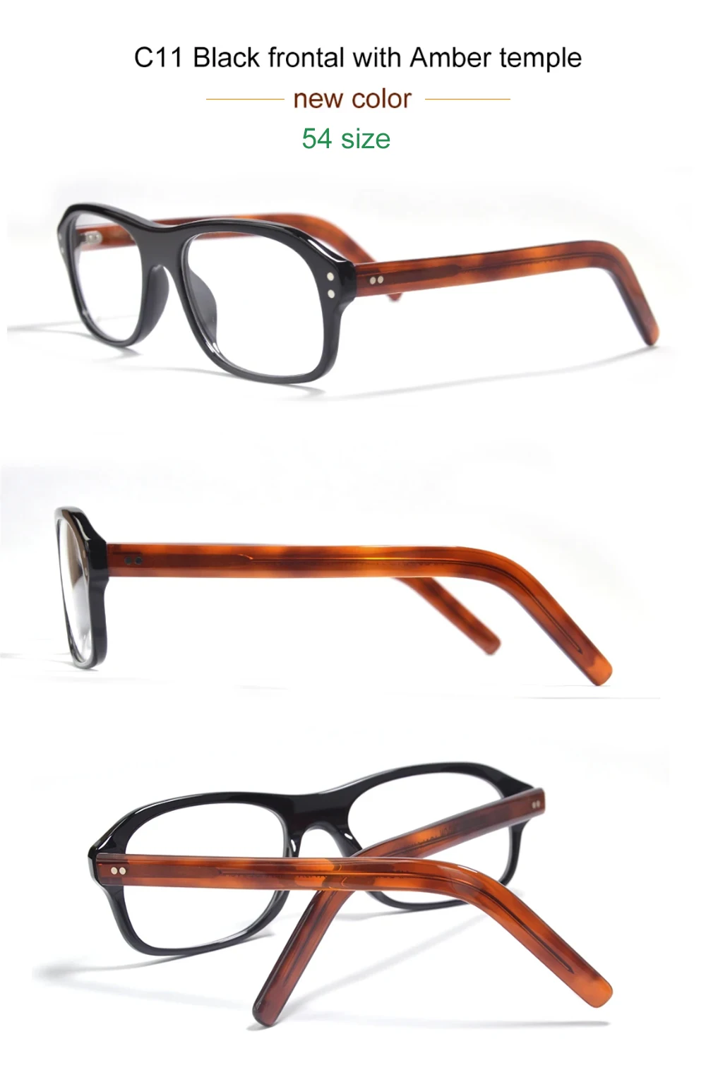 The Kings Man Eyeglasses Frame Kingsmen Movie Cosplay Glasses Harry Hart Gary Eggsy Eyewear Retro Rectangle Acetate Spectacles