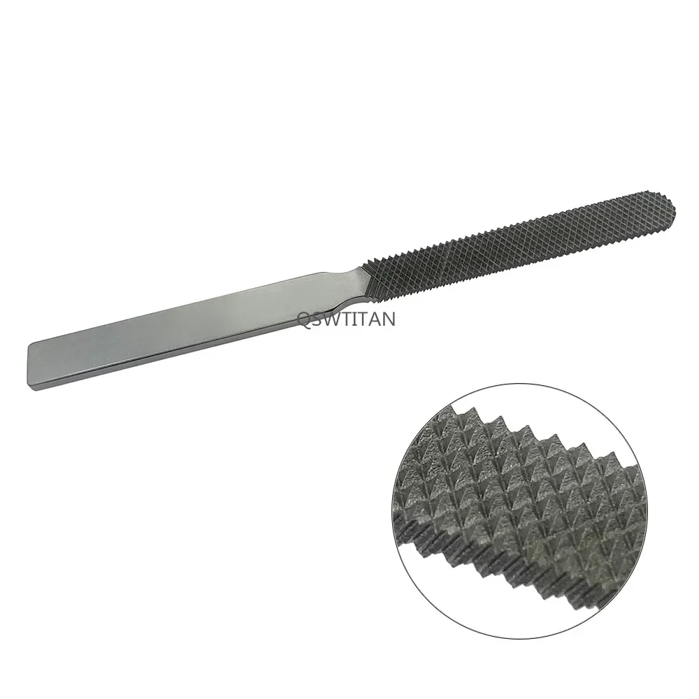 Bone File Flat 20.5cm Stainless Steel Orthopedics Surgical Instruments
