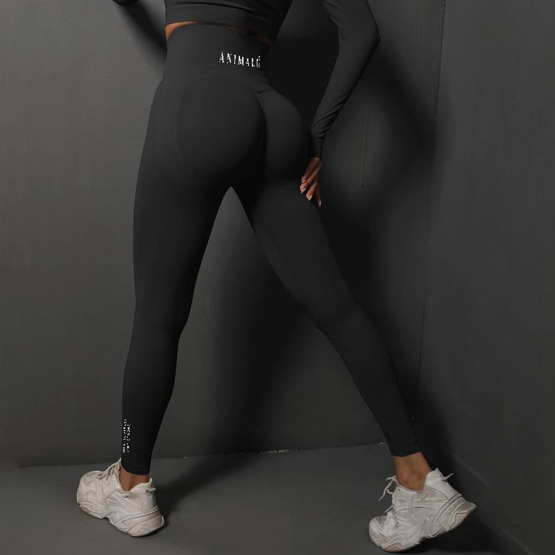 2026 ANIMALU Seamless Leggings Women Gym Yoga Pants Women's High Waist Legging Fitness Workout Tights Running Pants