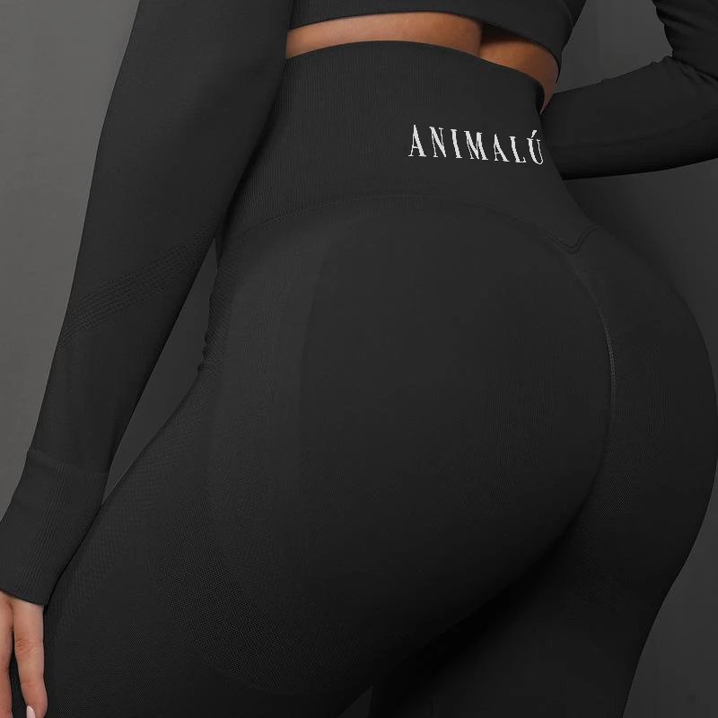 2026 ANIMALU Seamless Leggings Women Gym Yoga Pants Women's High Waist Legging Fitness Workout Tights Running Pants