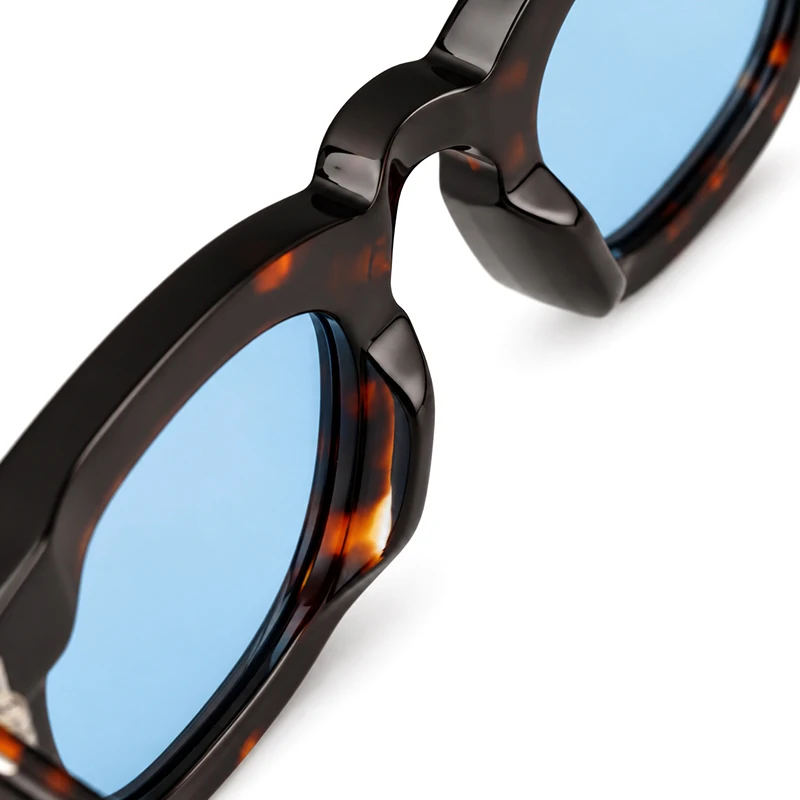 Top Quality Handmade Acetate Round Sunglasses Men Women Classic Sunglasses Outdoor UV400 Protection Glasses Custom Logo Lenses