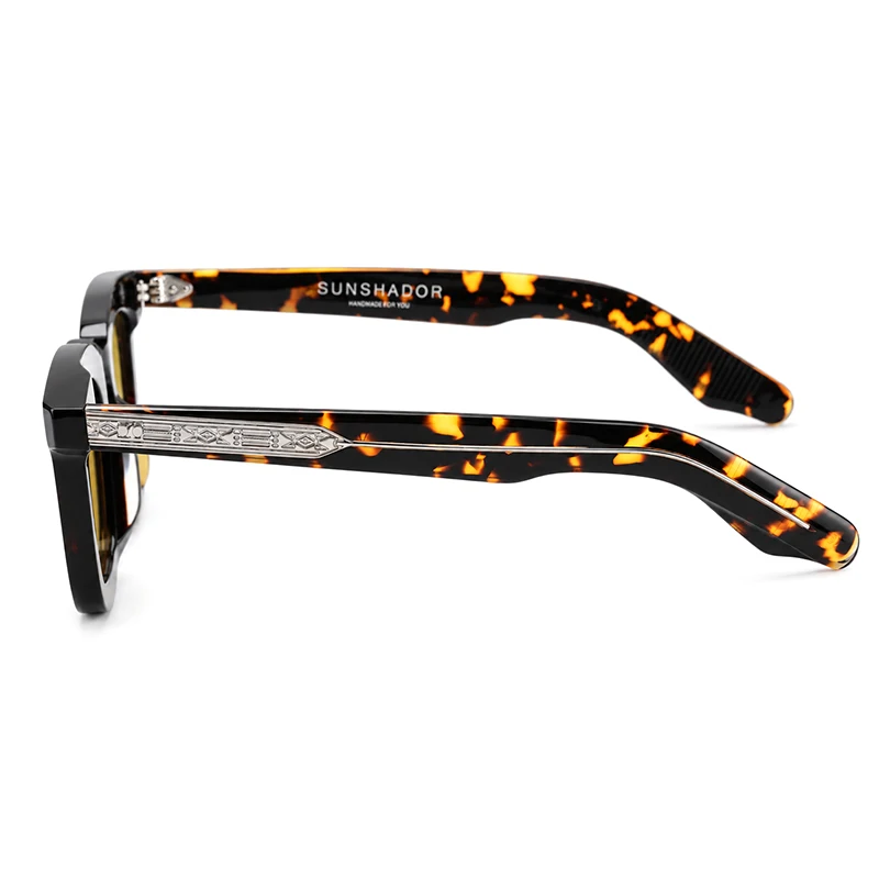 Top Quality Handmade Acetate Round Sunglasses Men Women Classic Sunglasses Outdoor UV400 Protection Glasses Custom Logo Lenses