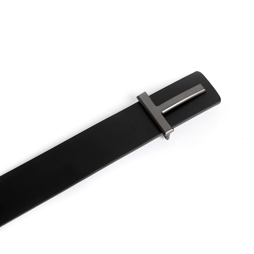 2024 Top Luxury Designer Brand Pin Buckle T Belt Men High Quality Women Genuine Real Leather Dress Strap for Jeans Waistband
