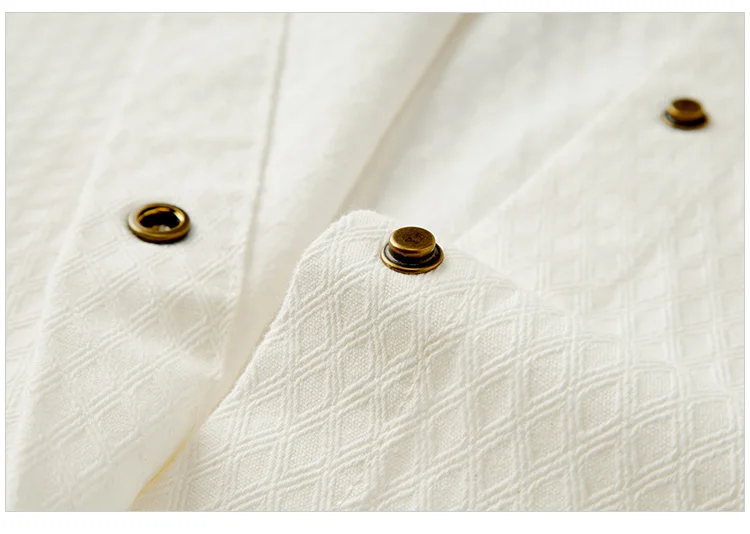 Semir Long Sleeve Shirt Women Mid-Length Diamond Pattern Cotton 2025 New Spring Oversize Top for Casual and Chic Looks