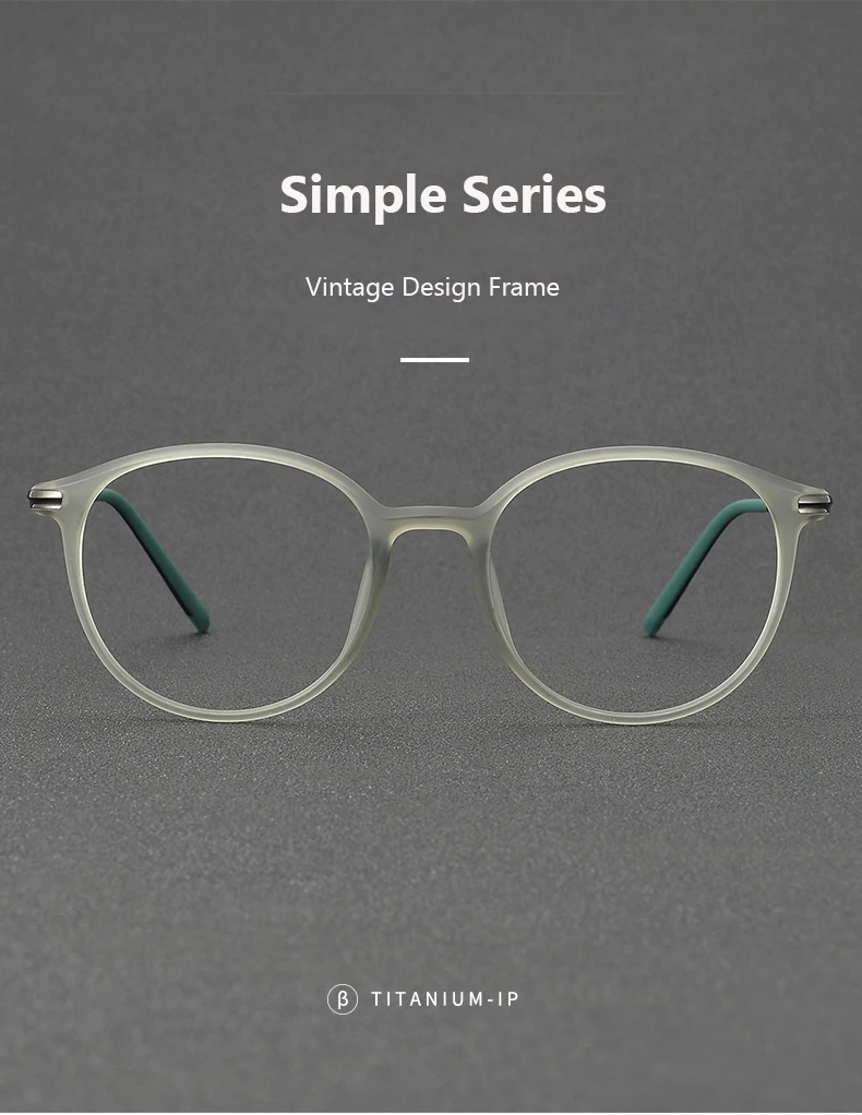 2025 Acetate Titanium Glasses Frame for Men Women Brand Design Retro Vintage Round Eyeglasses frames High Quality male Eyewear