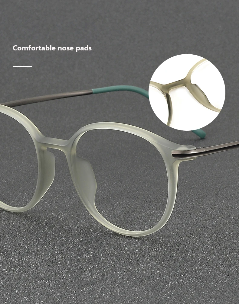 2025 Acetate Titanium Glasses Frame for Men Women Brand Design Retro Vintage Round Eyeglasses frames High Quality male Eyewear