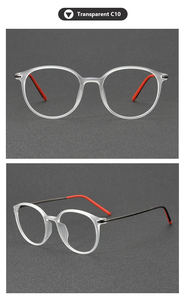 2025 Acetate Titanium Glasses Frame for Men Women Brand Design Retro Vintage Round Eyeglasses frames High Quality male Eyewear