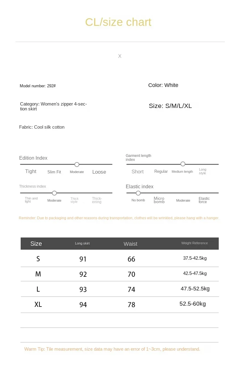 Spring Summer ankle length Skirt Fairy Skirt autumn korean White y2k Skirt with Elastic waist loose Mid Length Design skirts new