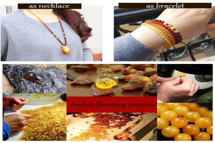 2026 New Natural Amber Bracelets for Women Trendy 100% Genuine Irregular Original Piebald Top Quality Baltic Real Fine Jewelry