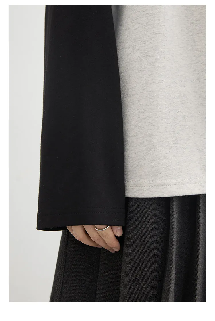 CHIC VEN New Fashion Women T-Shirts Loose Casual Long Sleeved O Neck Tees Bottom Female Top Pullover Coat Autumn Winter 2025