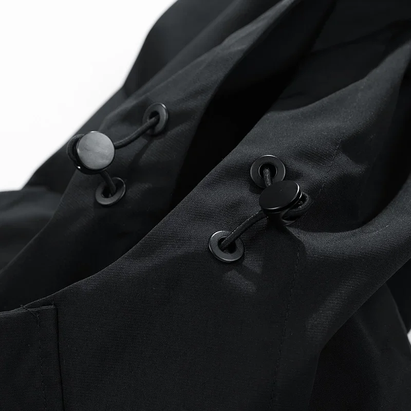 Big Size Mens Oversize Jacket Hooded Waterproof Windbreaker Male Plus Large Spring 8XL 120kg Coat Outwear Camping Fishing Hiking