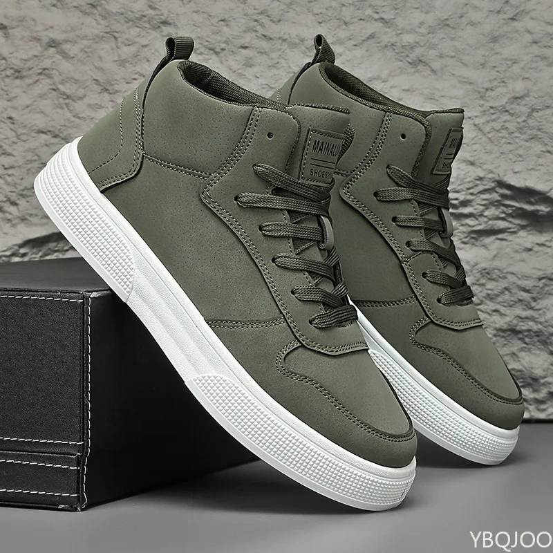 Spring summer new minimalist men's platform shoes fashionable versatile men's sneakers casual comfortable sports shoes