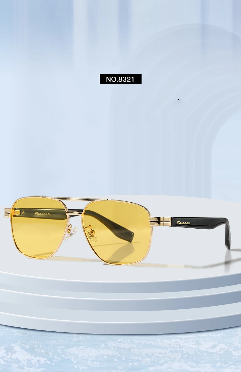 MASERATI Luxury Sunglasses For Men&Women Polarized UV400 Driving Glasses Classic Style Premium Quality High End Fashion Design