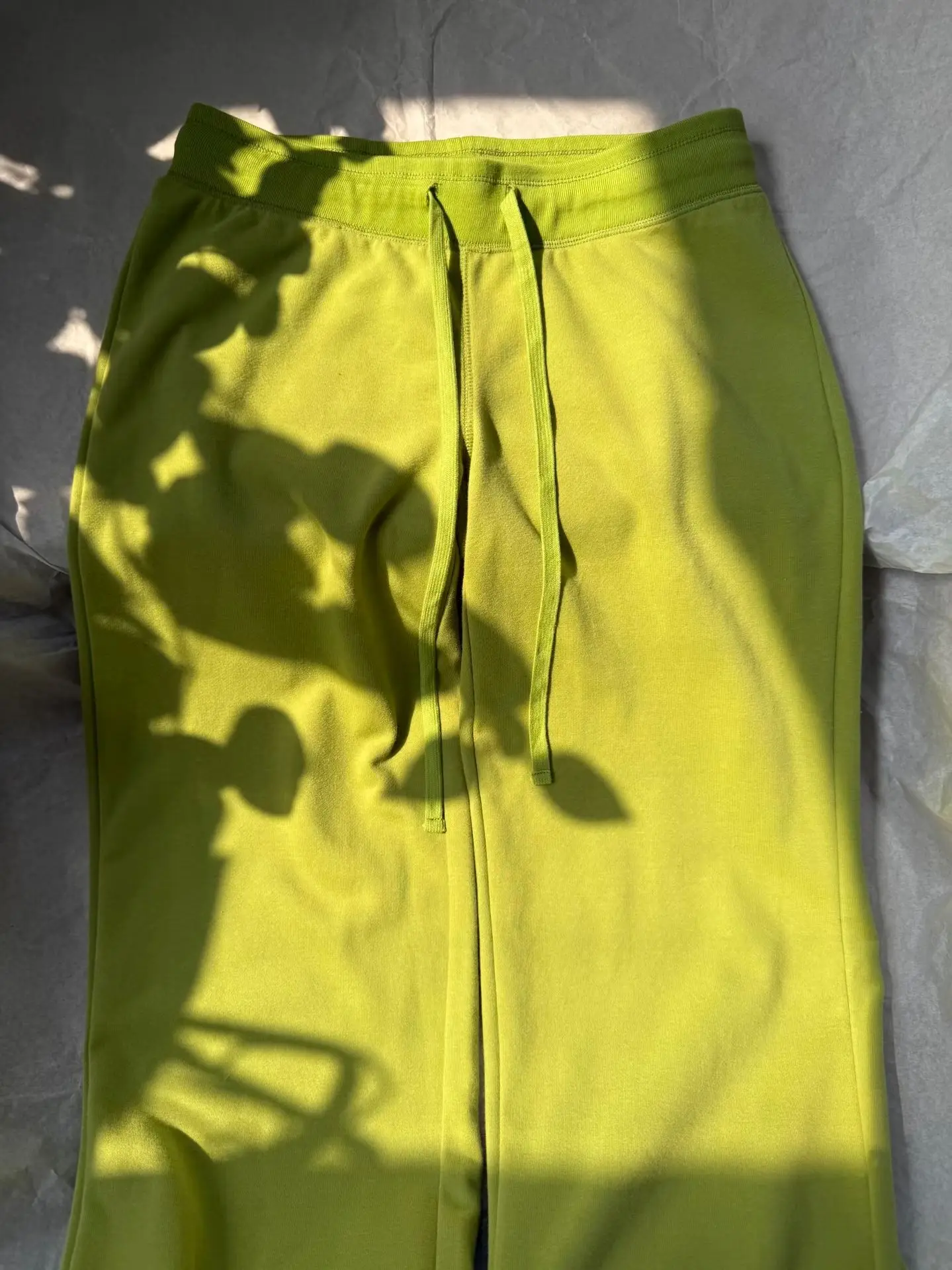 Rose Red Straight Sweatpant Woman Summer Low Waist Drawstring Long Pants Female Solid Casual All-match Cotton Sport Trousers New
