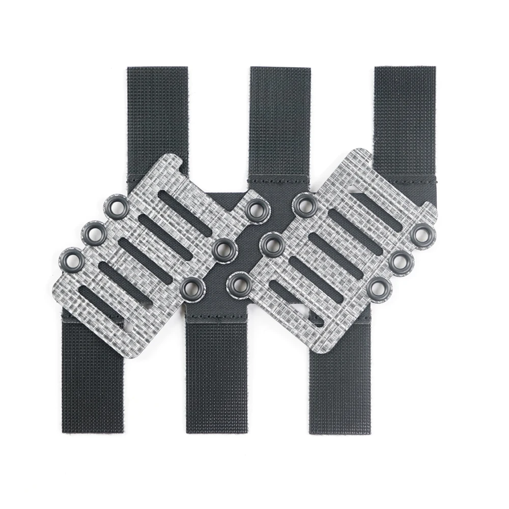 40 ° Tactical Waistband MOLLE Adapter Plate Double Row 40 ° Angled Adapter Plate Accessories