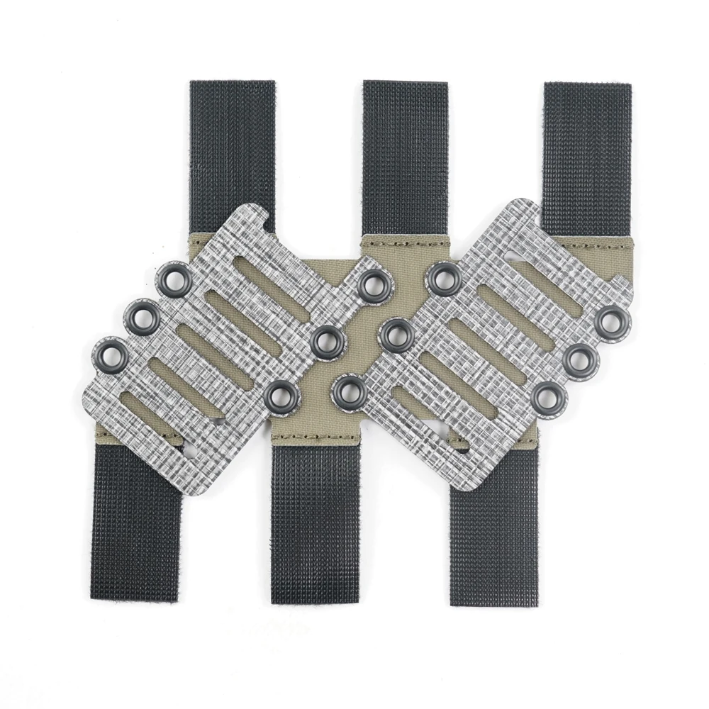 40 ° Tactical Waistband MOLLE Adapter Plate Double Row 40 ° Angled Adapter Plate Accessories
