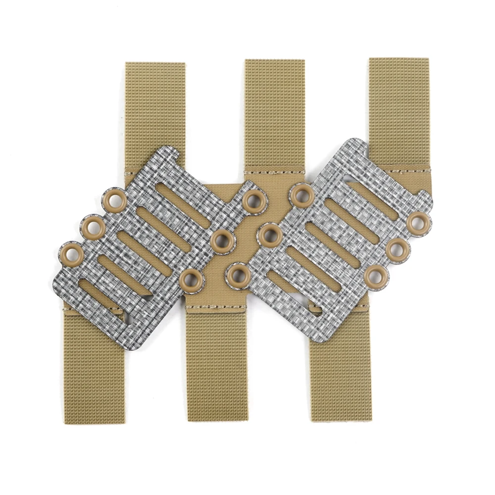 40 ° Tactical Waistband MOLLE Adapter Plate Double Row 40 ° Angled Adapter Plate Accessories