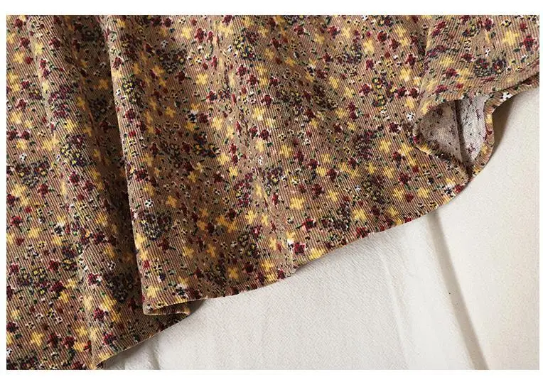 2026 Autumn Winter New Korean Patchwork Bandage Long Sleeved Knitted Dress Women's Fashion Slim Sweet Corduroy Flower Dresses