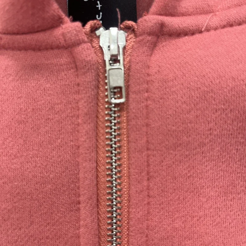 CACTUS JACK Jackets Real Photo Skull Print Pink Casual Hooded for Men Women Letter Embroide Casual Zipper Coat