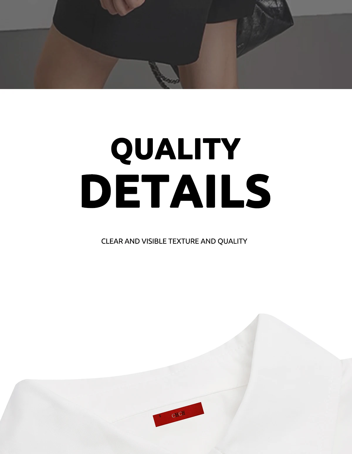 CHCH New Women's Casual Shirt Comfortable Simple Striped Patchwork Blue And White Classic Retro Spring Autumn Long Sleeve Top