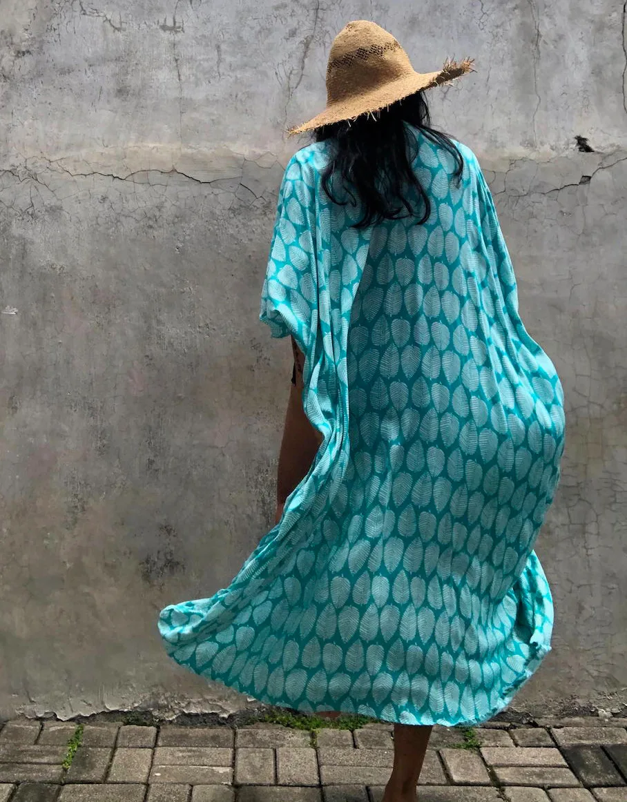 Beach Dress Tunic Cover up Embroidery Kaftan Saida de Praia Women Bikini Cover-up Pareo Sarong Beachwear