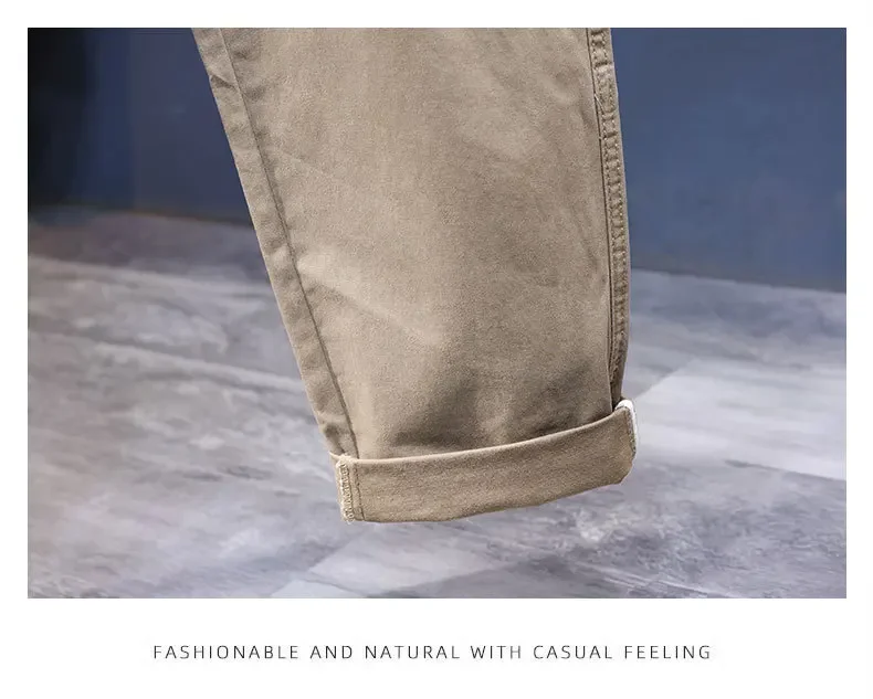 Mens Baggy Pants Harem Loose Fit Stretch Men Casual Pants Patchwork Fashion Men's Clothing Trousers Oversized Tapered Man Kpop