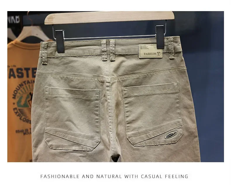 Mens Baggy Pants Harem Loose Fit Stretch Men Casual Pants Patchwork Fashion Men's Clothing Trousers Oversized Tapered Man Kpop