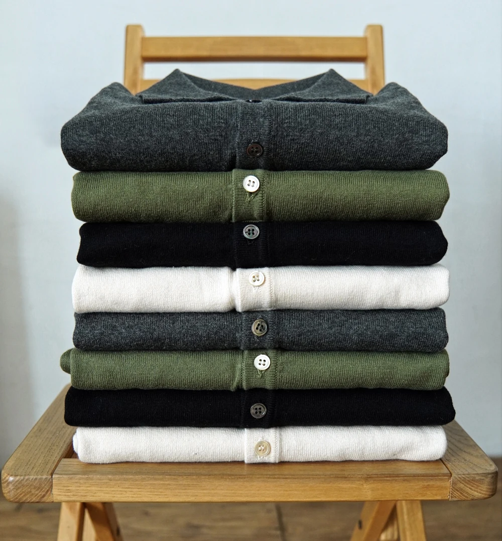 Sauce Zhan Polo Shirt Men Shirts Summer Knit Short Sleeve Shirt Vintage 100% Cotton Regular Fit