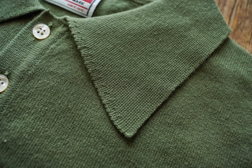 Sauce Zhan Polo Shirt Men Shirts Summer Knit Short Sleeve Shirt Vintage 100% Cotton Regular Fit