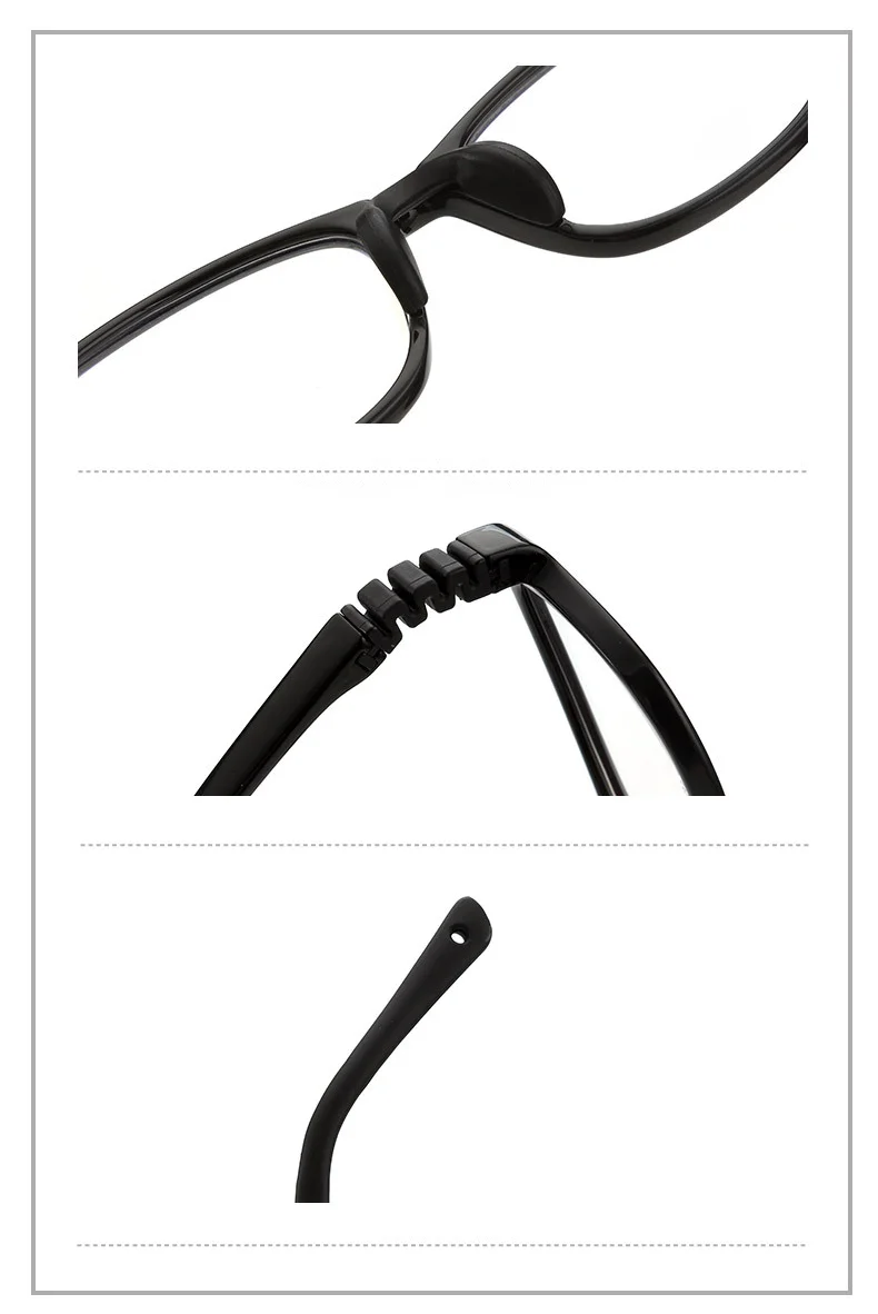 Ralferty 2 In 1 Kids Sunglasses Polarized Clips On Glasses Child 0 Diopter Prescription Optic Myopia Eyewear Frame Glasses Chain