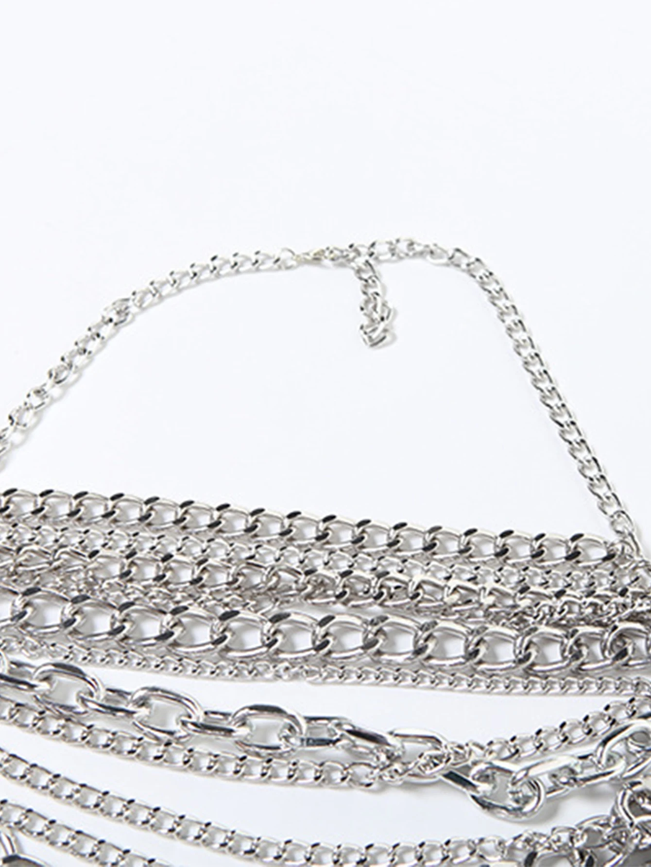 Sexy See Through Metal Chain Crop Top Women Summer Halter Tank Top Woman Clothing Cropped Club Party Tops Hotwife Rave Outfits