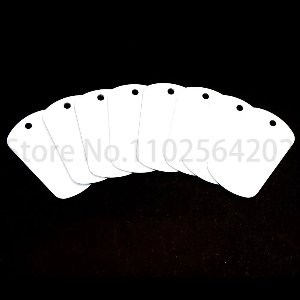Wholesale 100Pcs Sublimation Keychian Custom Personalized Identity Tag Dog ID Tags DIY For Men Pendant Collar Accessories