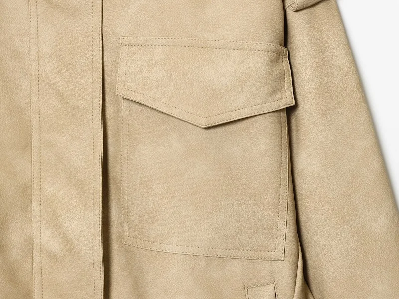 MUJER Suede Bomber Jacket Woman Oversized Demi-season Jackets for Women Outerwears Winter Overcoat Female Zip Women's Jackets