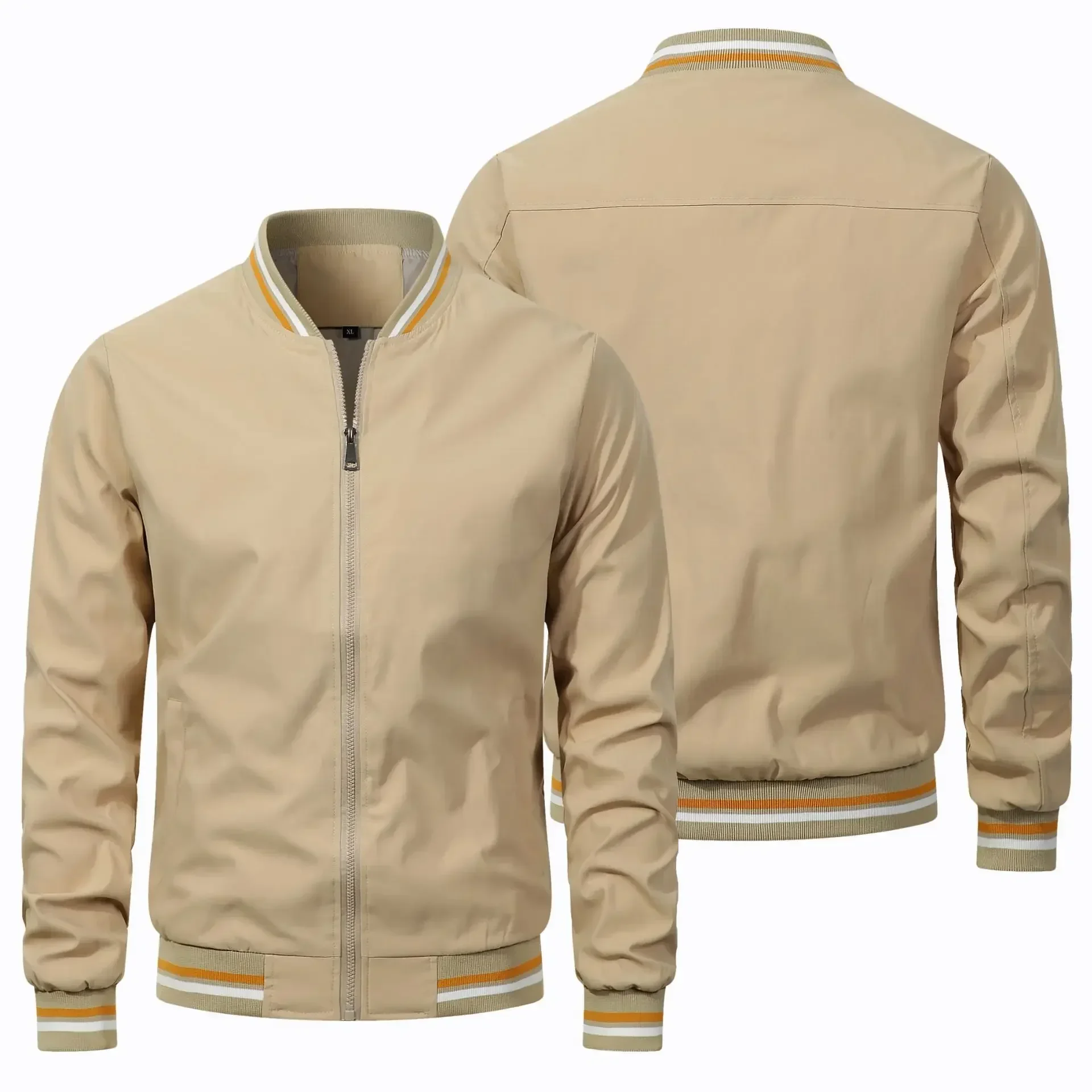 Spring and autumn new MOTO-GUZZI motorcycle logo zipper bomber jacket casual outdoor windproof sportswear