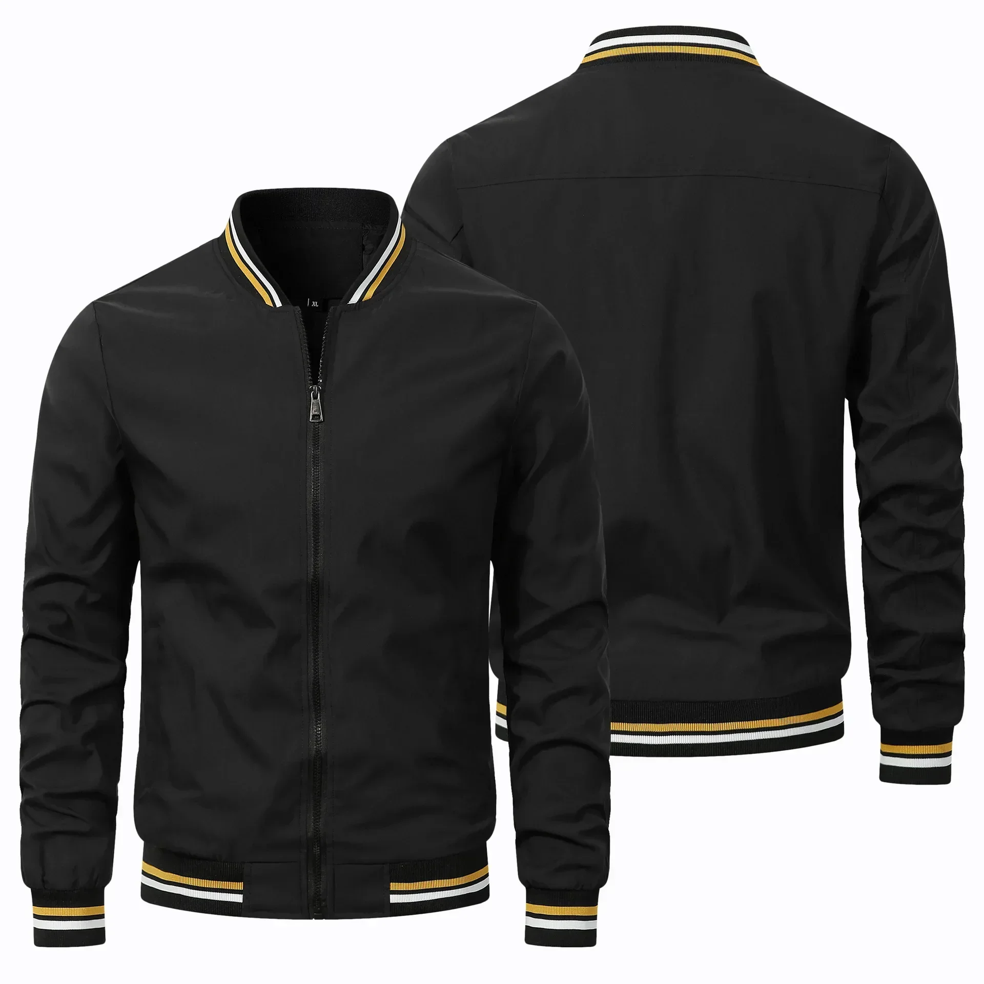Spring and autumn new MOTO-GUZZI motorcycle logo zipper bomber jacket casual outdoor windproof sportswear