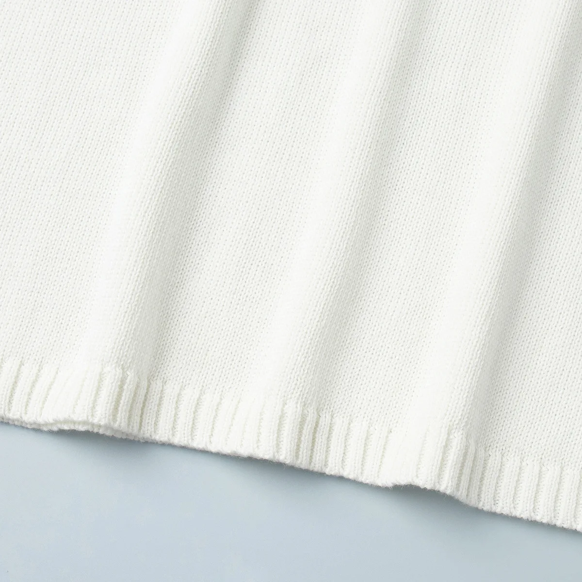 Original Backless O-neck Cotton Knit Sweater Autumn and Winter Women Simple Loose Soft Warm Elastic Daily Office Casual Sweater