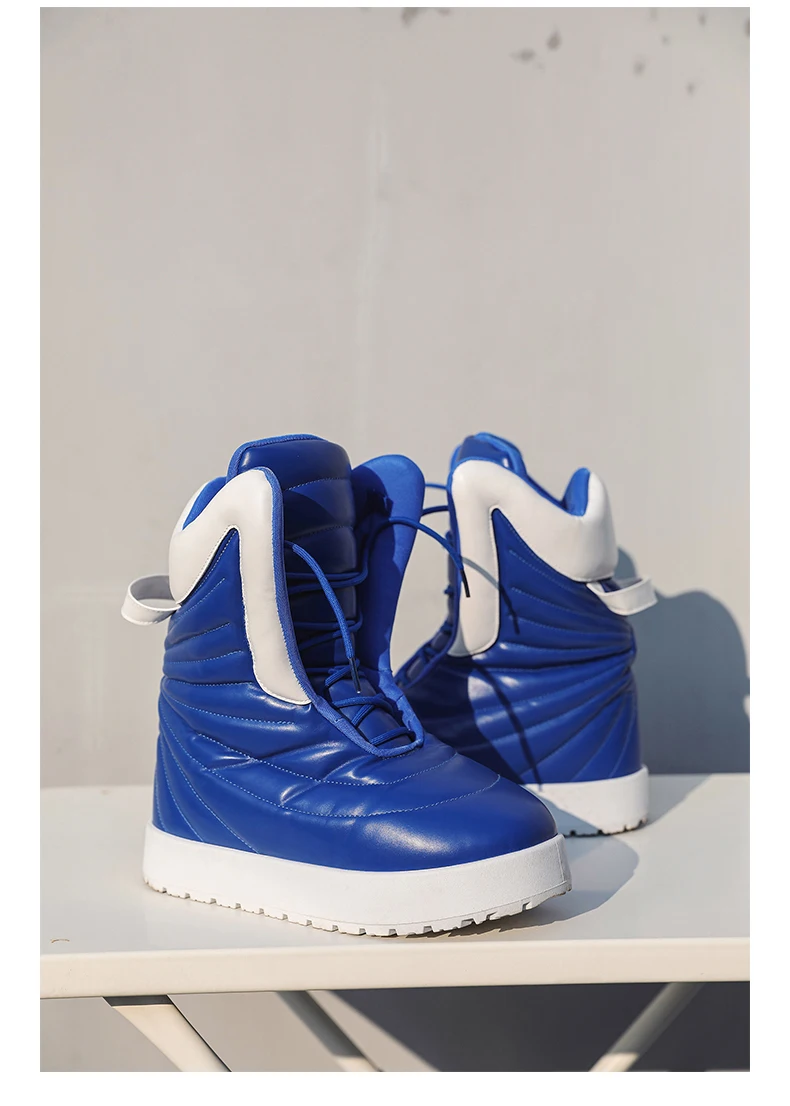 Men Boots 2025 New Winter Slippers Warm Men Shoes Waterproof Non-Slip Plush Sneakers Male Tenis Shoes Boots Men Sneakers Winter
