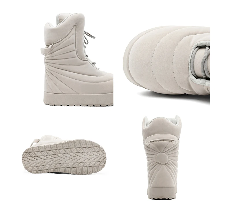 Men Boots 2025 New Winter Slippers Warm Men Shoes Waterproof Non-Slip Plush Sneakers Male Tenis Shoes Boots Men Sneakers Winter