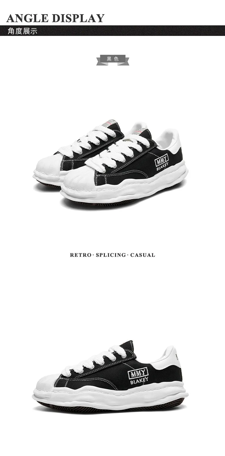 brand canvas shoes man designer shoes platform men's sneakers and casual shoes woman barefoot shoes on black white green yellow