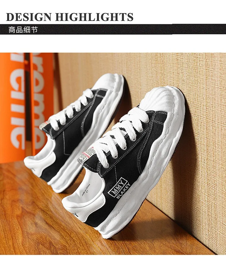 brand canvas shoes man designer shoes platform men's sneakers and casual shoes woman barefoot shoes on black white green yellow