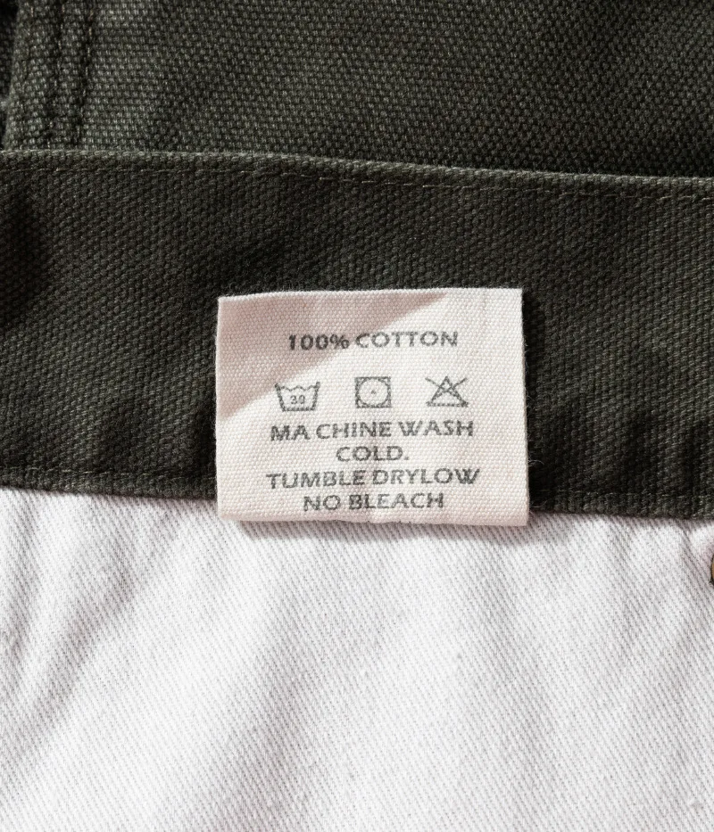 OKONKWO B01 Lumberjack Striped Canvas Full Length Casual Work Pants Durable Everyday Wear Fashionable Outdoor Trouser for Men